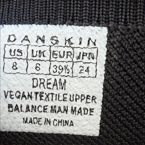 Danskin Black Knit Slip-On Footwear - Picture 3 of 5